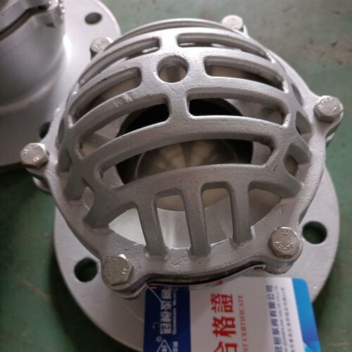 H42X-2.5P法兰软密封不锈钢304材质底阀图片