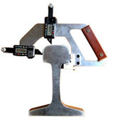 60钢轨测量用钢轨磨耗测量尺 数显式 钢轨磨耗测量尺 测量尺