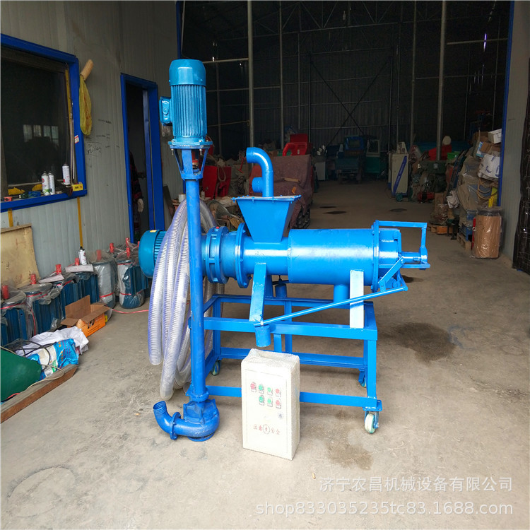 猪粪干湿分离机厂家 家畜粪便挤压机200型固液分离机养鸡场抽粪机