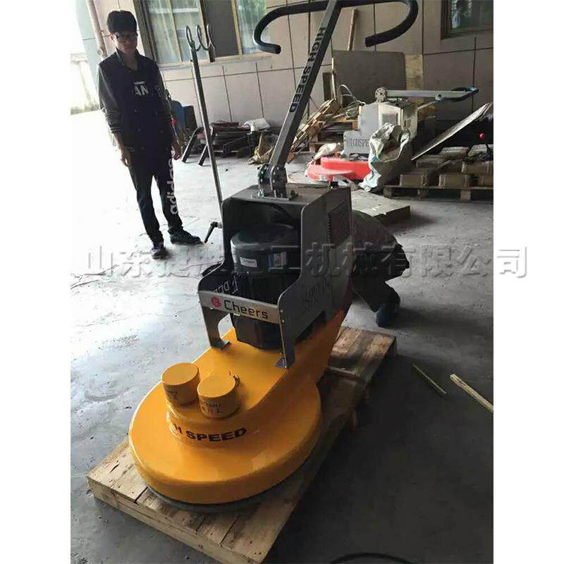 酒店大厅打磨抛光机手推式地面收光打蜡机环氧地坪施工高抛机