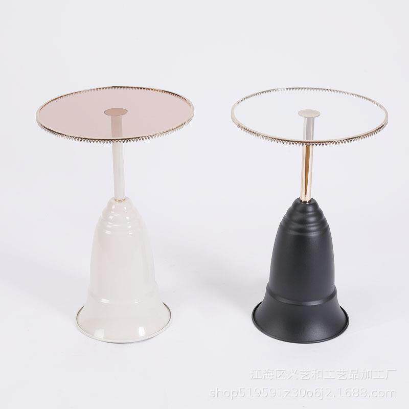 沙发边几可移动茶几置物架现代简约卧室床头小桌子网红阳台奶油风