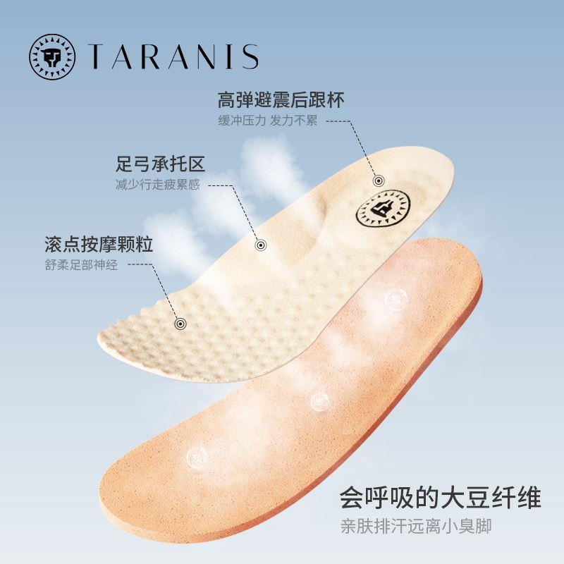 泰兰尼斯宝宝机能学步鞋垫透气吸汗避震婴儿1-7周岁大豆纤维垫