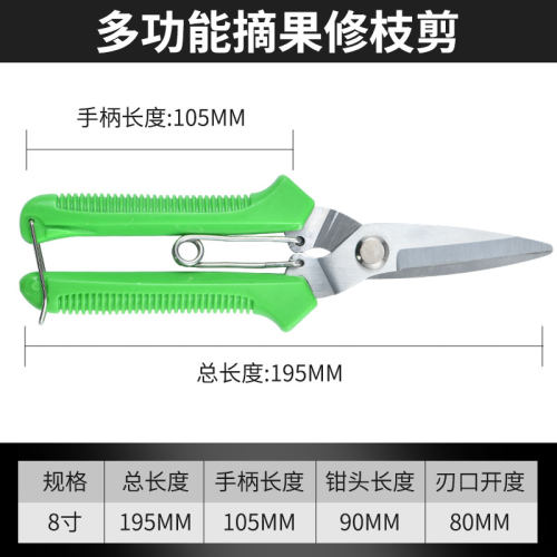 果树修枝剪园林剪树枝专用剪刀园艺剪花剪修剪工具德国省力剪子枝