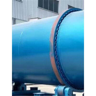 滚筒式粮食烘干机 卧式回转窑工业干燥机 三筒式煤炭烘干机