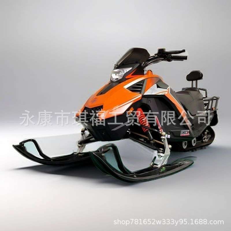 户外雪地摩托履带式雪地摩托滑雪场雪地摩托冰上娱乐拓展游乐用车