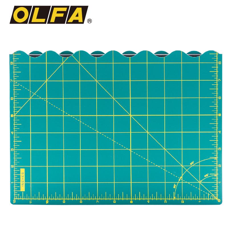 日本OLFA进口A2可折叠刀板垫板绿色切割板自愈便携FCM系列A2大小