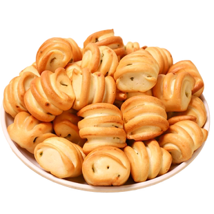 纯碱烤馍山西特产小零食早餐烤馒头小花卷酥脆健康非油炸馍丁