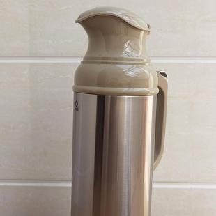 暖瓶 SHIMIZU清水不锈钢热水瓶按压开盖保温壶便携家用茶瓶2升老式