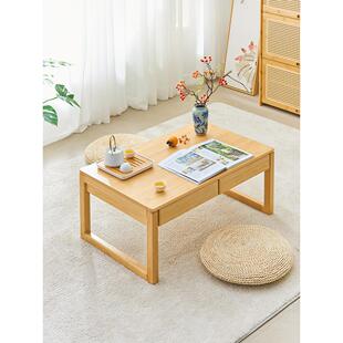 飘窗炕几小桌子榻榻米炕桌阳台喝茶小矮桌轻奢小茶几坐地写字桌