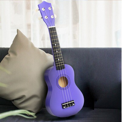 极速Ukulele 21i inch Ukulele Soprano 4 Strings Hawaiian Guit
