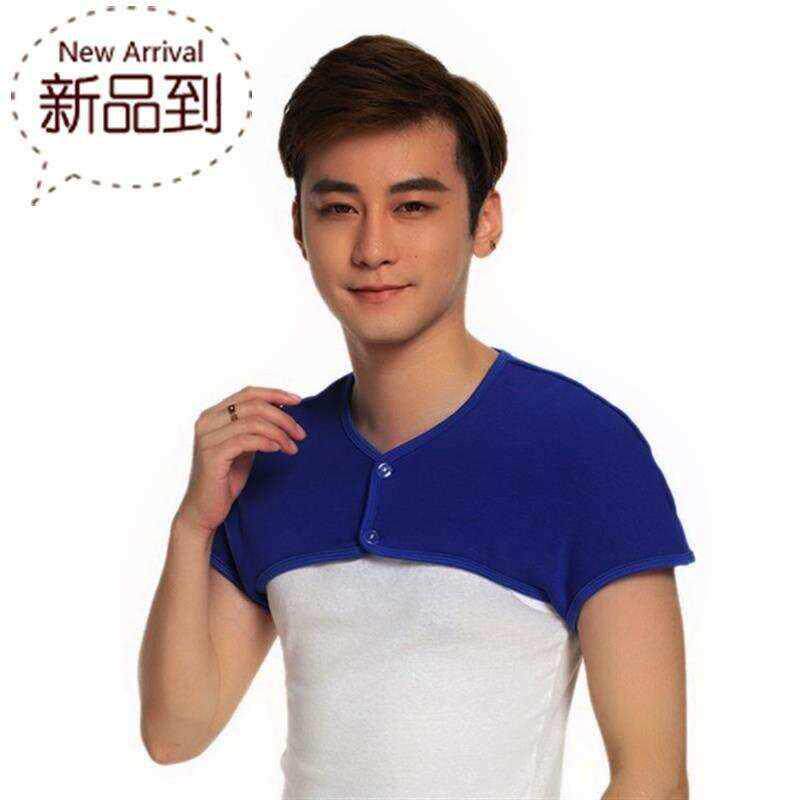 极速。加厚护肩衣男7女士夏季中C老年防寒坎肩睡觉保暖护肩膀护甲