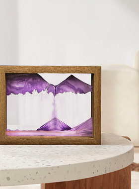 极速Rotatable Moving Sand Art  Home DecorL 3D Sandscape Quic