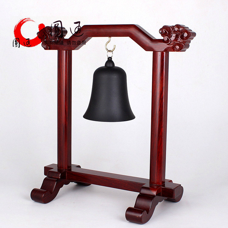 新品台湾佛具用品佛堂法器地钟铜布钟铃铛敲打乐器小Y吊钟供佛修