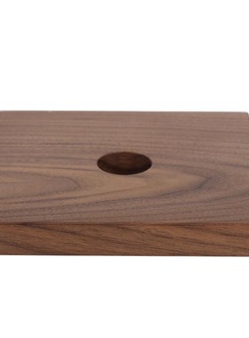 极速奇石水晶球胡桃木底座挖x槽实木玻璃佛像摆件花瓶盆景茶壶香