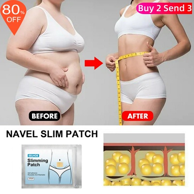 极速外贸纤体肚脐贴 懒人瘦肚腩减肚脐贴身体塑形I Obesity stick