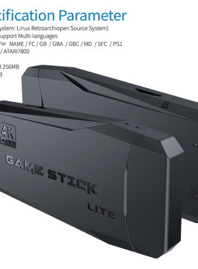 极速M8 Game Stick 4K Video Game Console 64GB 100T00+ Retro G