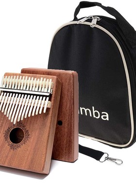 极速Kalimba 17 Keys Thumb Pwiano High Quality Wood Mahogany