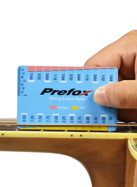 极速1pc Guitar String Action Gauge String Pitch RuVler Measu