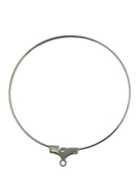 极速20PC 40mm  Jewelry Makxing Findings Round Circle Hoop