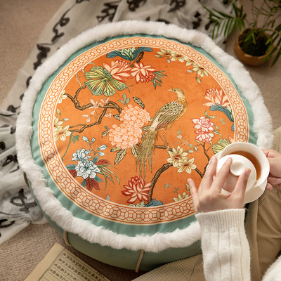 极速坐垫放地上打坐专q用客厅沙发阳台蒲团榻榻米飘窗懒人坐墩山