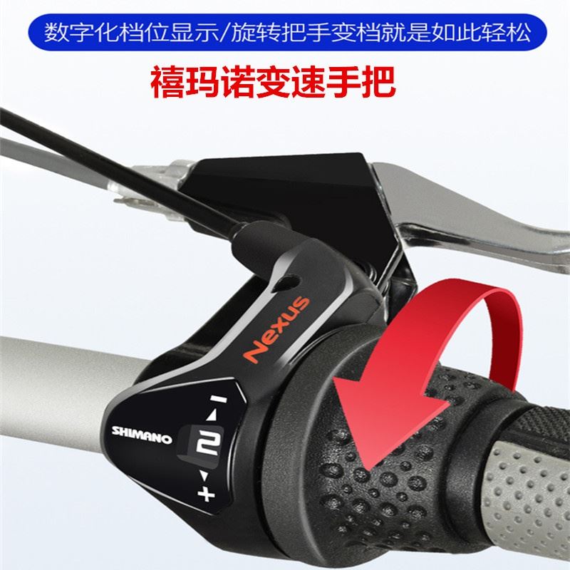 极速自行车412k迷你超轻14寸铝合金内变速可携式折叠车成人学T生