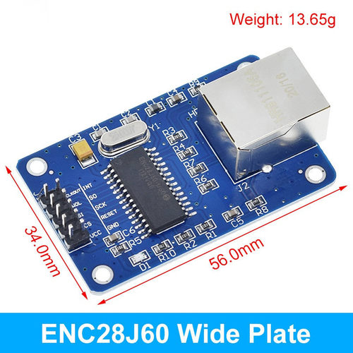 极速ENC28J60 以太网 LAN 网络模块 SPIG接口 用于 51 AVR ARM PI