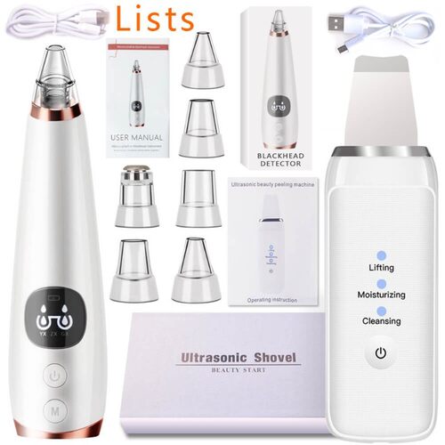 极速Facial Wrinkle oShovel Blackhead Acne Remover Vacuum Suc - 封面