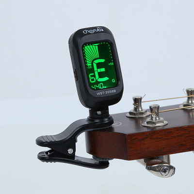 极速Folk Acoustic Guitrar Tuner Violin Ukulele Bass Electron