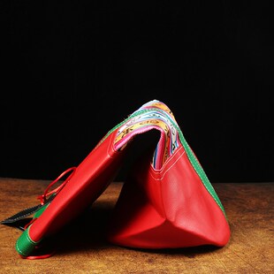 极速藏式特产g手工艺青稞皮袋 软皮囊手工缝制 特色青稞袋糌粑袋