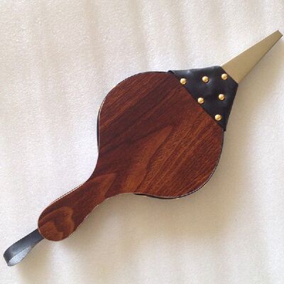 极速2022 New Fireplace Blower Air VoHlume Retro Bellows Pure