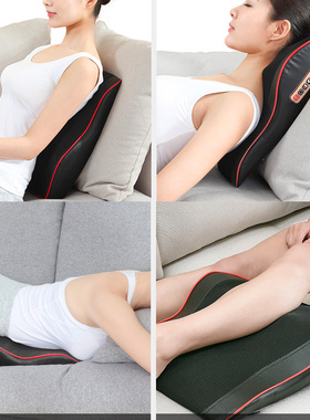 极速Electric back massager pillow massage body neUck with he