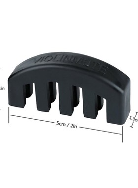 极速Rubber Violin Mute Silencer for 4/4 3/M4 1/2 Violino Pra
