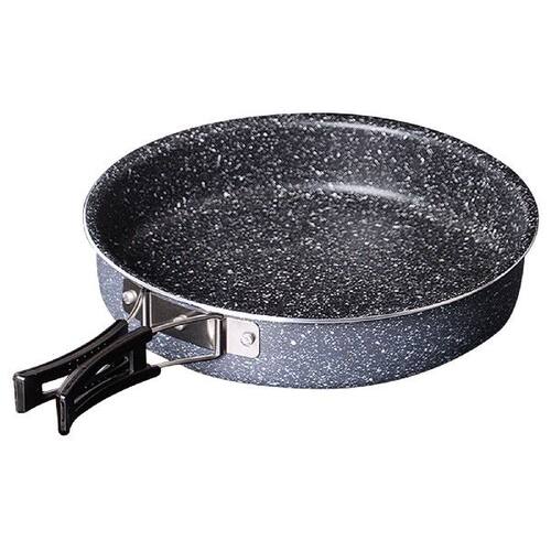 极速Nonstick Cakmping Frying Pan - Picnic Heavy Duty Durable