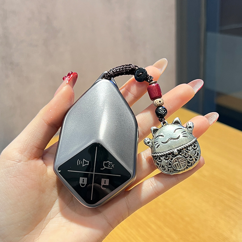 适用长安深蓝s07钥匙套sl03专用s7高档g318扣壳汽车内饰装饰用品