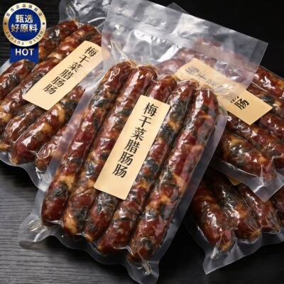 金华梅干菜手工风干腊肠老字号