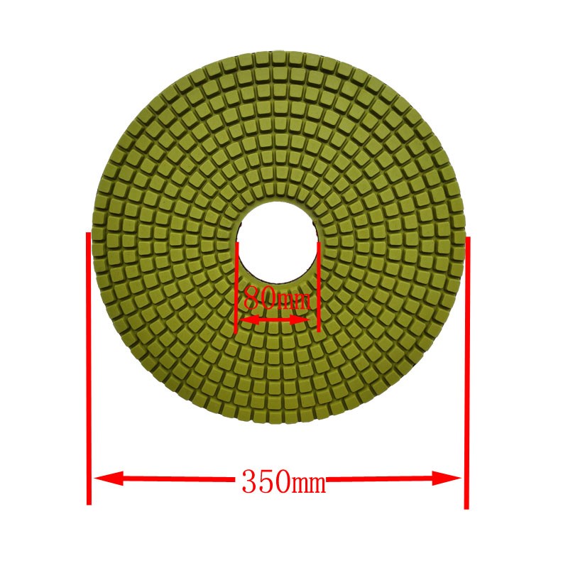 速发50mm金刚石水磨片水磨石机树脂磨片混凝土水磨石地坪软磨片14