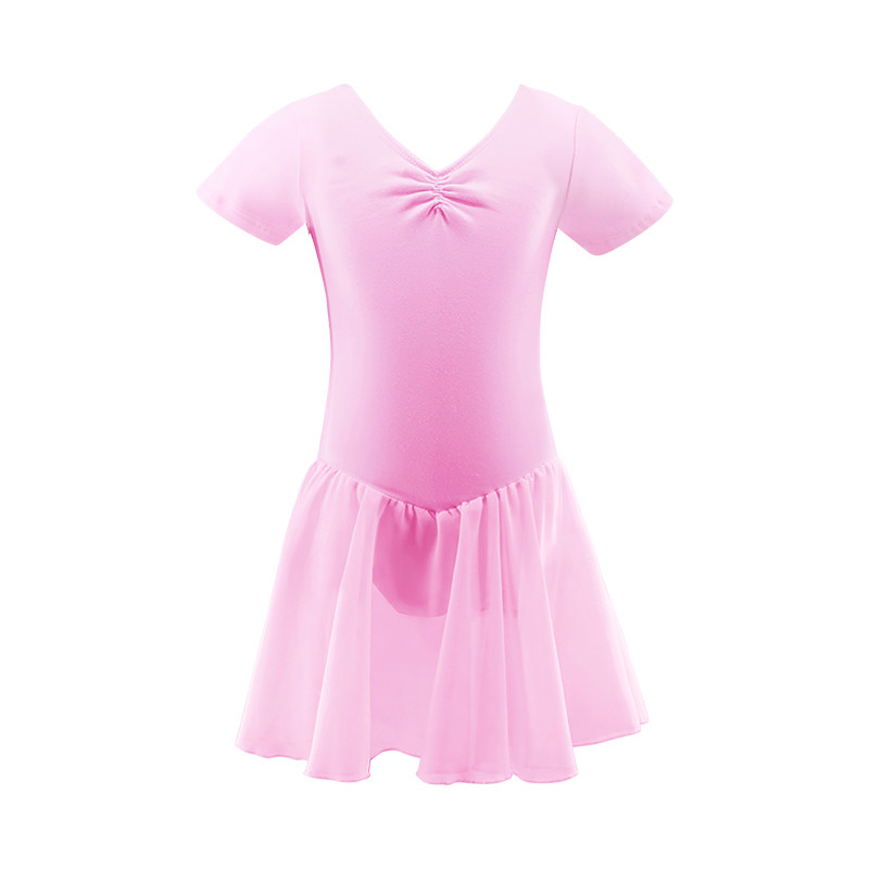 速发儿童舞蹈服夏季练功服体操服童跳舞裙子中国舞服幼儿芭蕾舞服