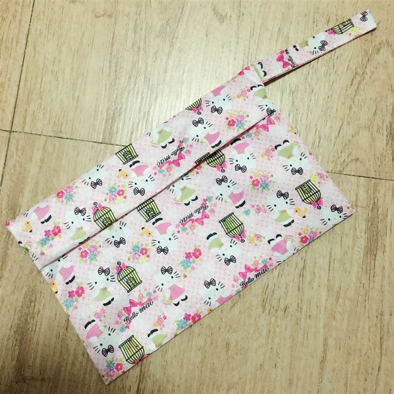 速发纳链儿尿布尿片收婴袋子宝宝衣服防水外出拉幼收纳袋小号