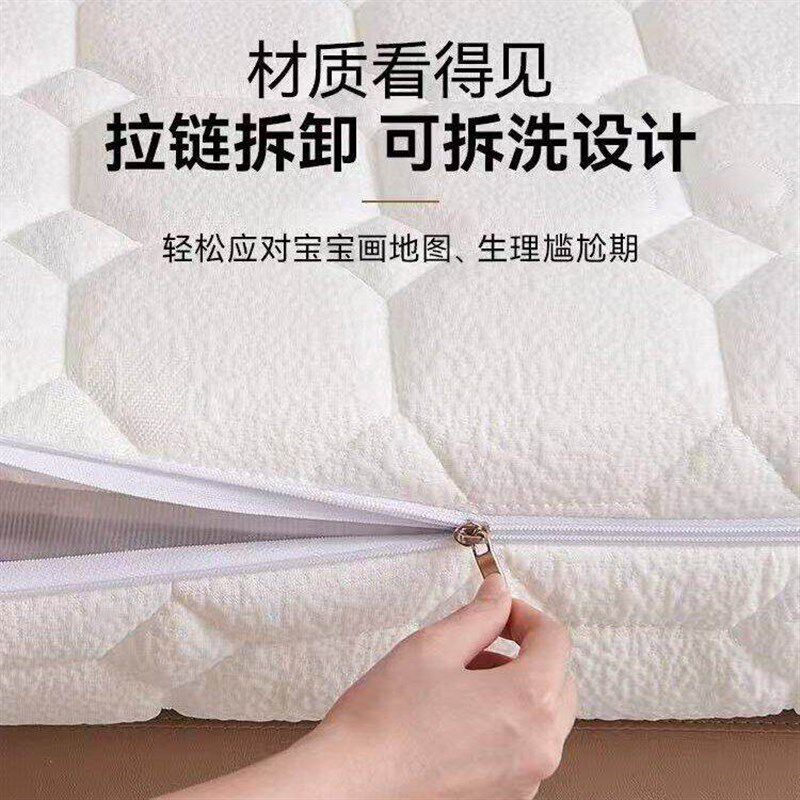 速发全拆可水洗独立袋装静音防干扰弹簧乳胶床垫家用卧室软硬两用