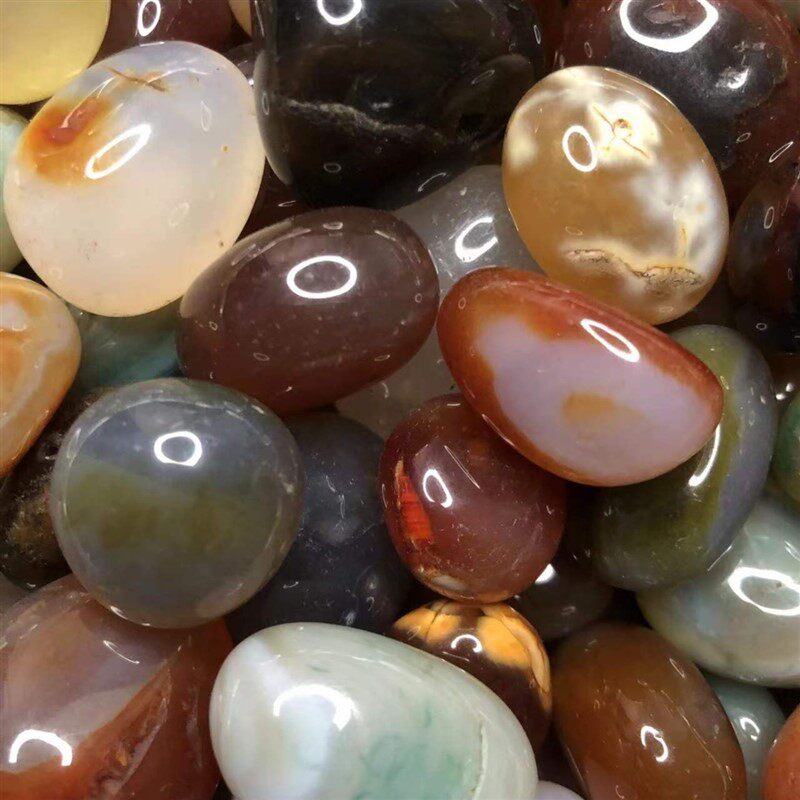 【老师推荐】感恩石12颗,大小颜色随机!(完美主义者慎拍)