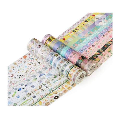 极速Donut Sakura Feather Decorative Washi Tape Adhesive Tape