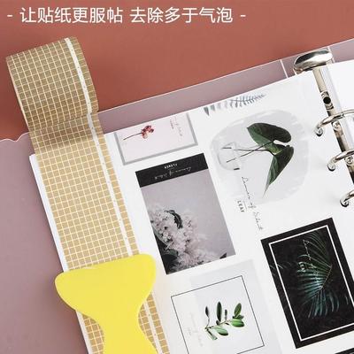 离型纸本送小黄铲镊子便宜a4/a5/a6活页双面离型本套装手账收纳本