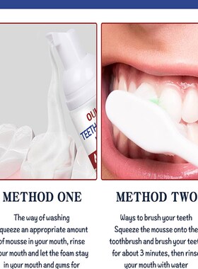 Quickly Repair of Cavities Caries Mousse Teeth Clean Whiten