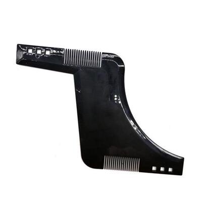 极速男士胡子梳造型模板梳 4号闪电胡子胡须包邮Beard Shaper Com