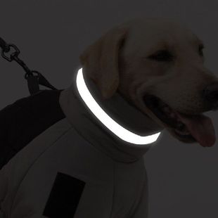 Winter Warm Pet Dog Clothes For Large Dogs Reflective Big