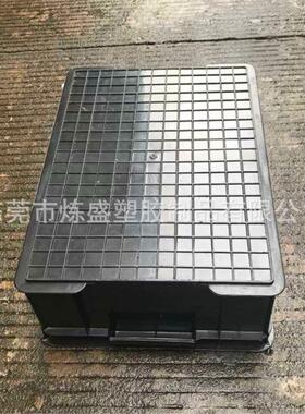厂家供应黑色防静电周转箱 长方形水箱周转箱 加厚物流塑料周转箱