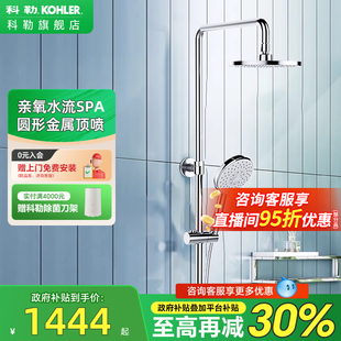 明装 挂墙式 政府补贴15% 淋浴器花洒龙头套装 科勒恒温花洒套装