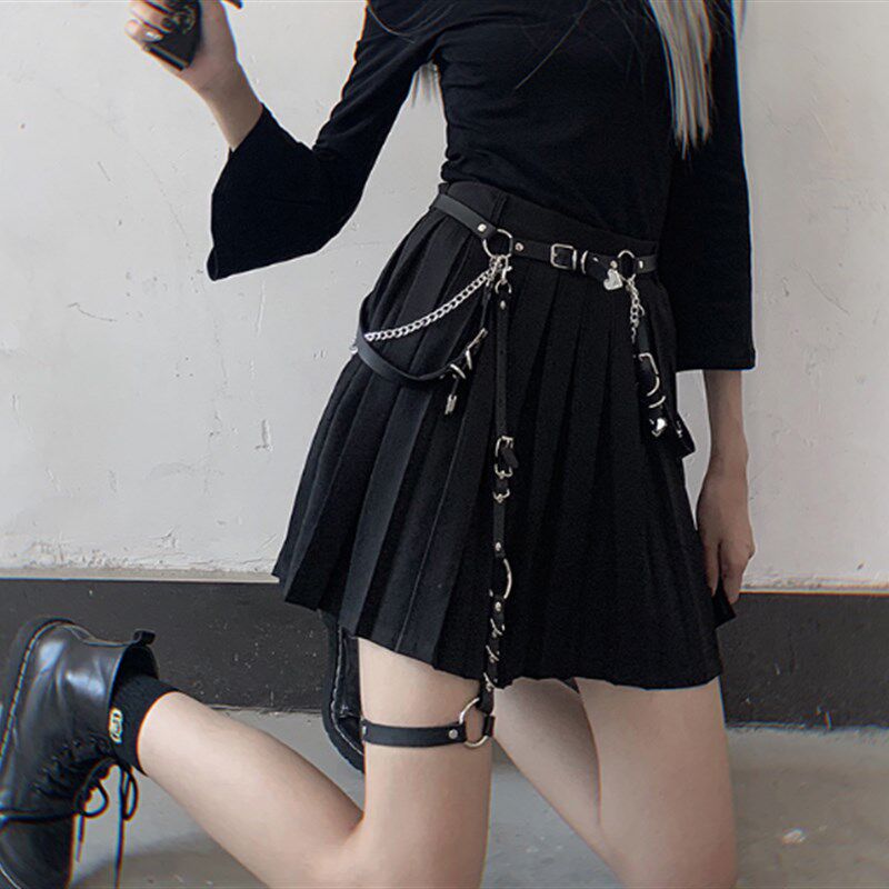 速发 Love t Girl Hiphop Ch Belt Wo Sweet Adable