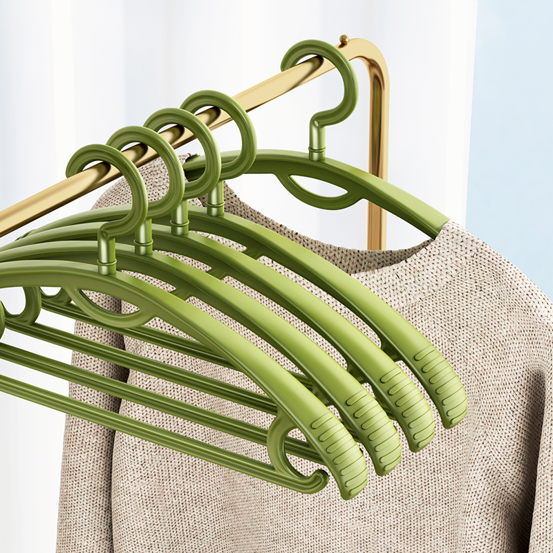 速发天地架衣架家用晒痕挂衣晾衣鱼防滑收纳神器架子凉无衣服撑子