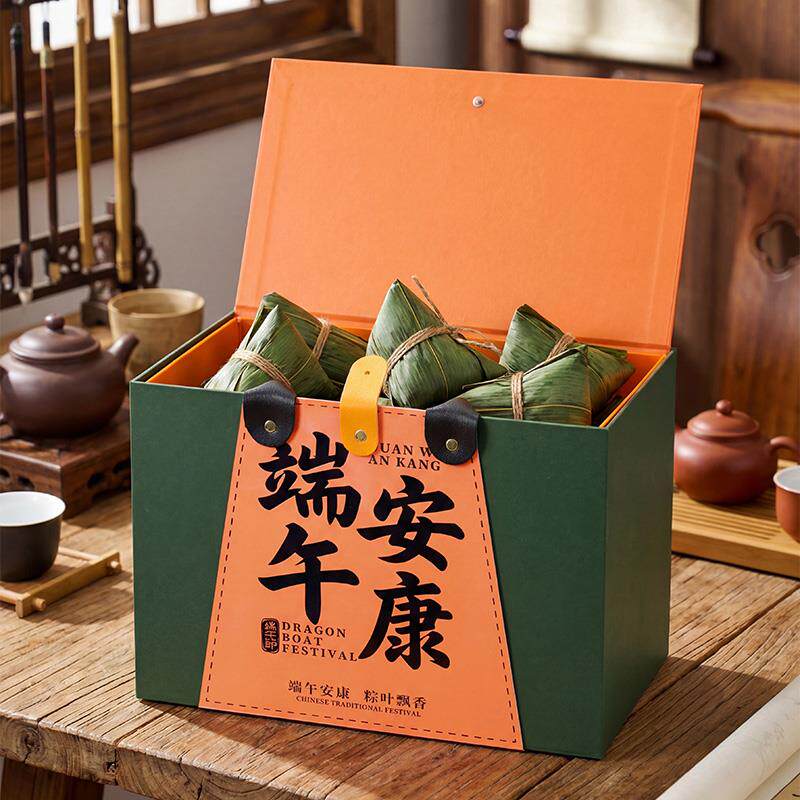现货2026新款端午节礼盒包装高端国潮手提礼品盒咸鸭蛋.礼盒空盒